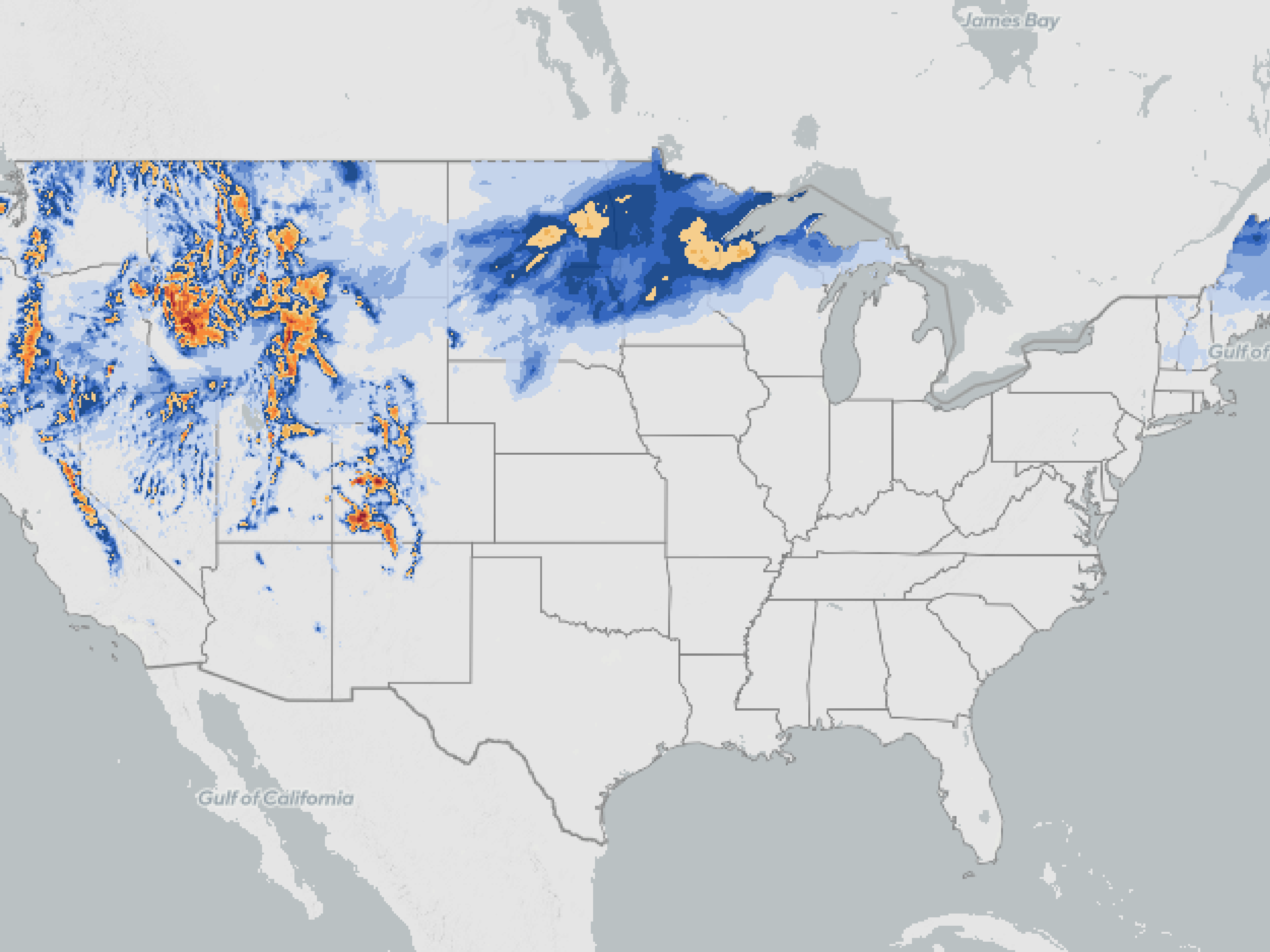 Maps show snow totals, blizzard zone for one of the Northeast's biggest winter storms in years